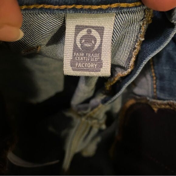 ISABEL Maternity Under Belly Jeggings Blue Denim Size 4 - Picture 8 of 8